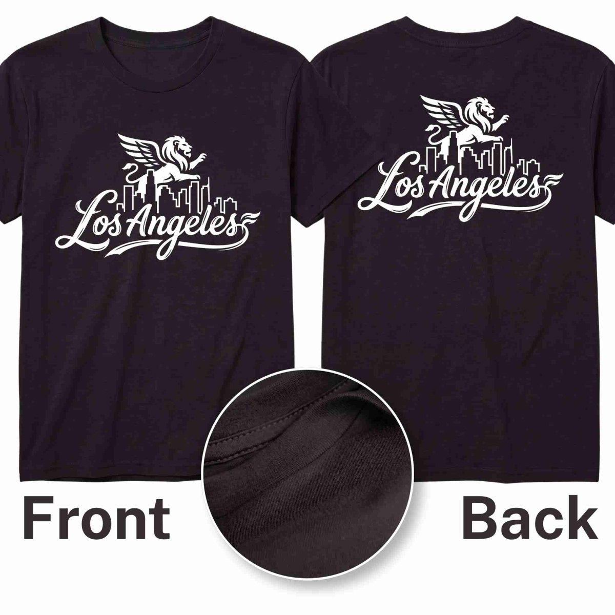 [ALL STATE] Baseball Tee 2026 - Los Angeles [Winged Lion] S Black - GAMEDEI