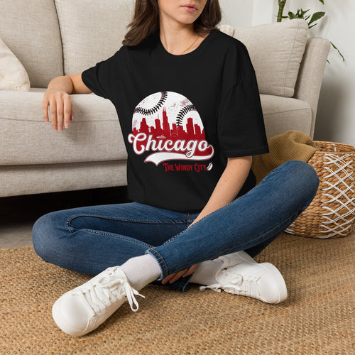 Chicago Baseball Tee 2026 - Colorful, printed on both the front and back.