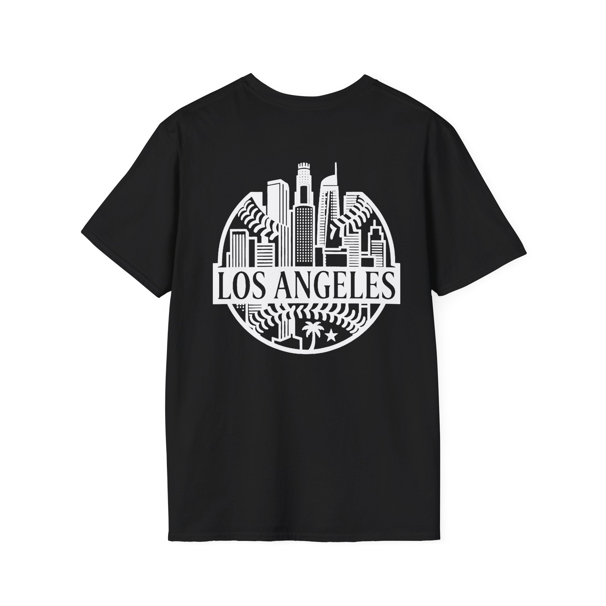Los Angeles [Skyline] N1 Baseball Tee 2026 - Colorful, printed on both the front and back