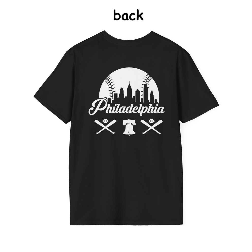 Philadelphia Baseball Tee 2026 - Colorful, printed on both the front and back.