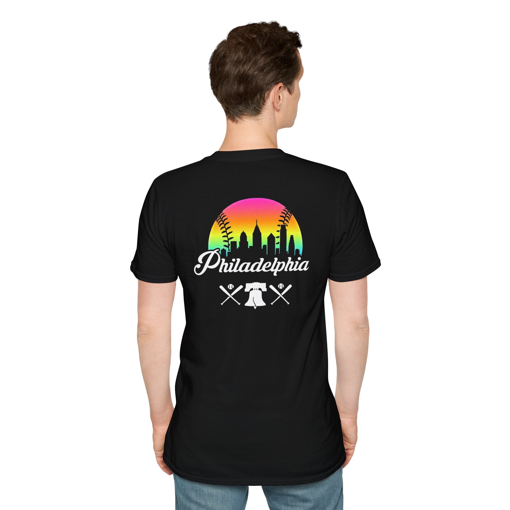 Philadelphia NE Baseball Tee 2026 - Colorful, printed on both the front and back