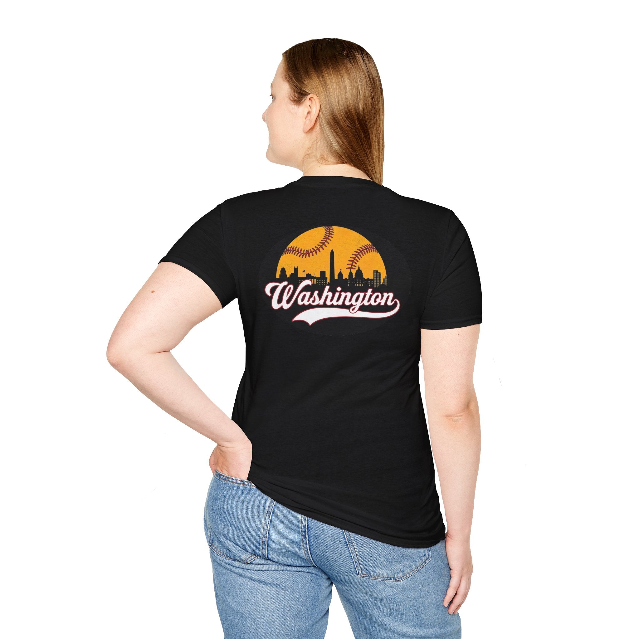 Washington Baseball Tee 2026 - N1 - Colorful, printed on both the front and back.