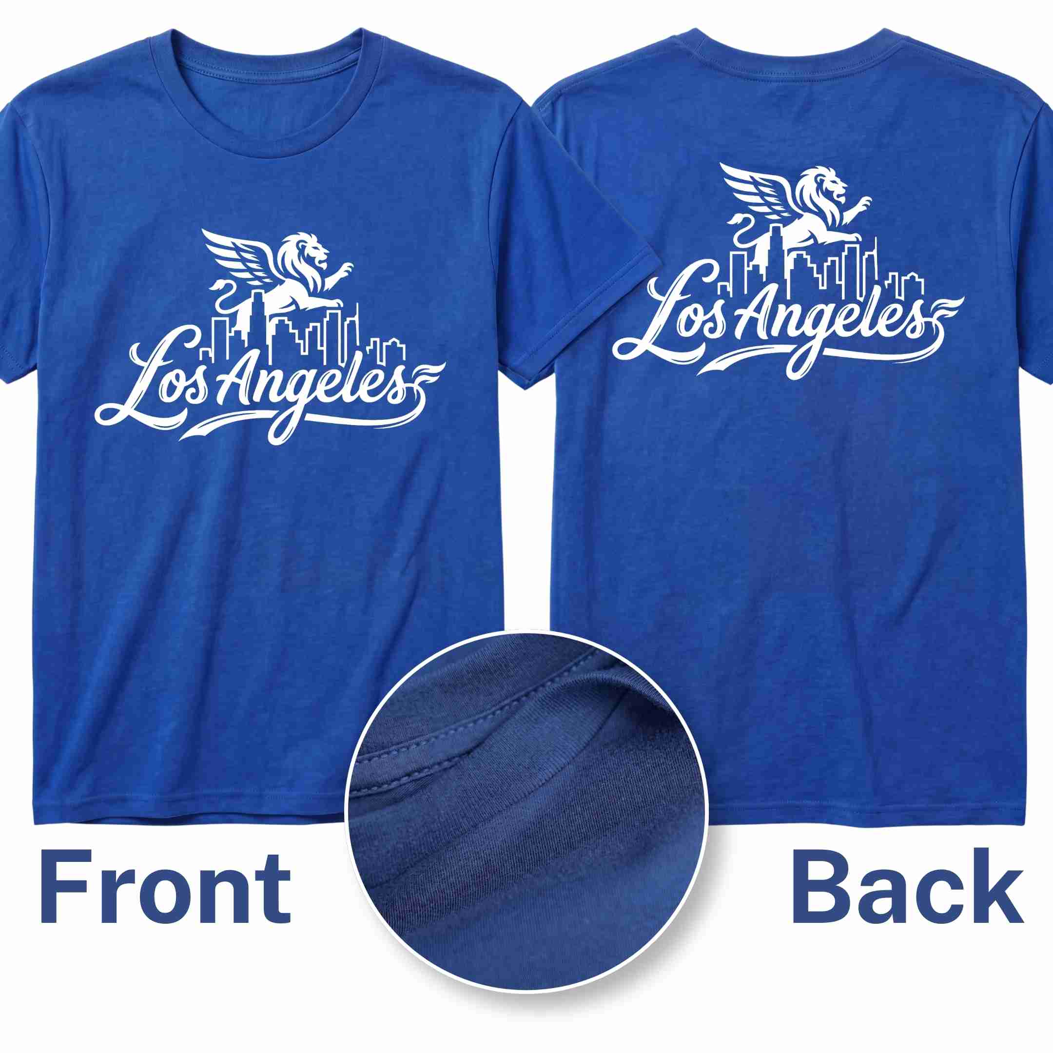 [ALL STATE] Baseball Tee 2026 - Los Angeles [Winged Lion] S Blue - GAMEDEI