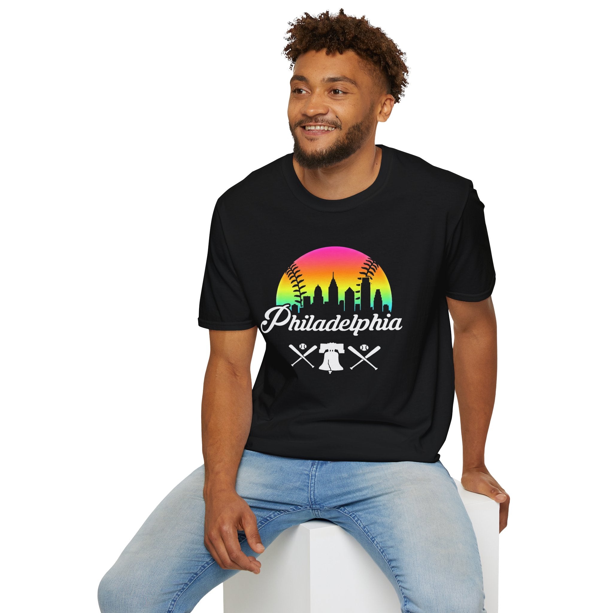 Philadelphia NE Baseball Tee 2026 - Colorful, printed on both the front and back