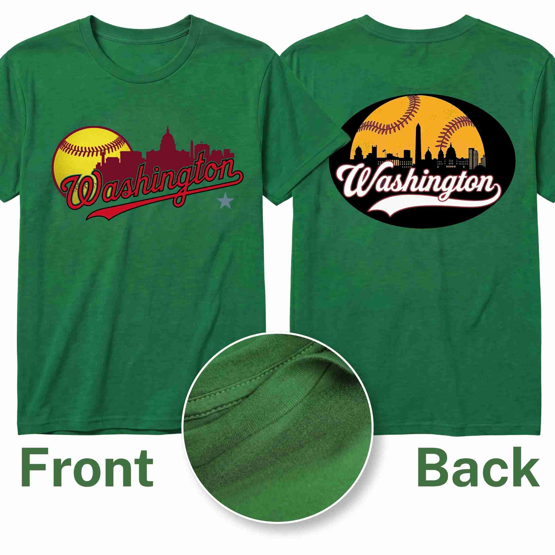 [ALL STATE] Baseball Tee 2026 - Washington N1 S Green - GAMEDEI