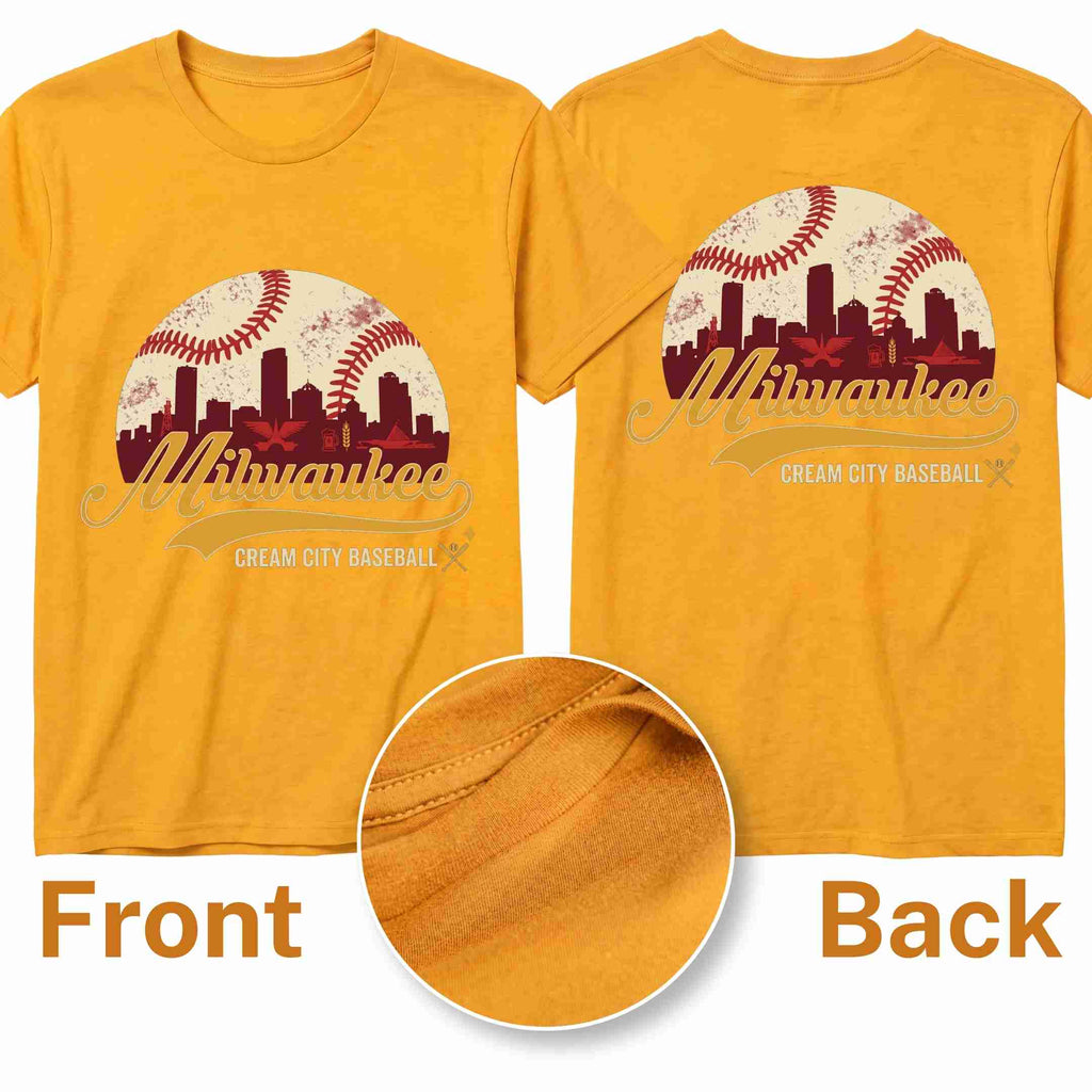 [ALL STATE] Baseball Tee 2026 - Washington N2 S Yellow - GAMEDEI