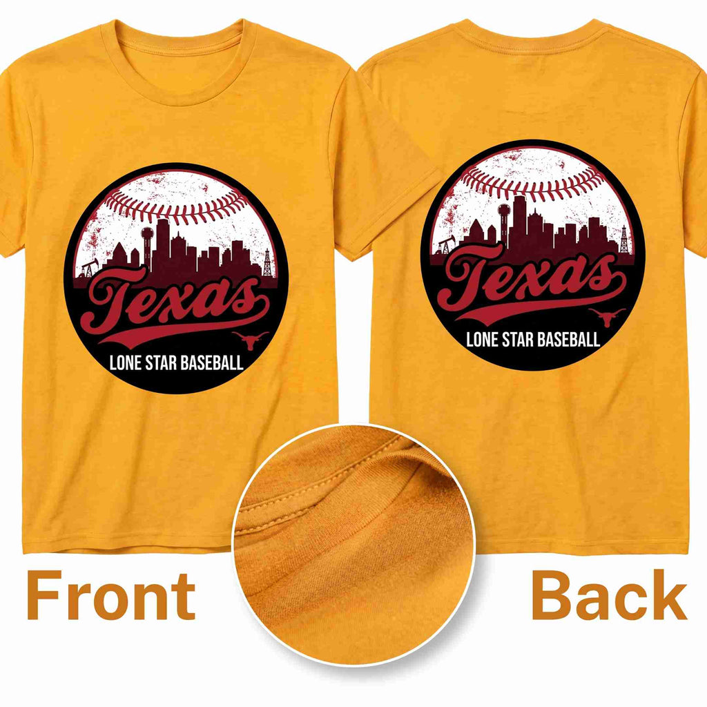 [ALL STATE] Baseball Tee 2026 - Washington N2 S Yellow - GAMEDEI
