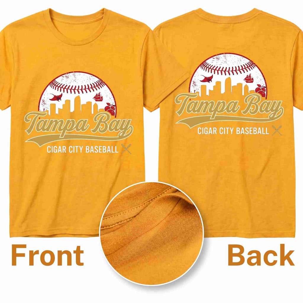 [ALL STATE] Baseball Tee 2026 - Washington N2 S Yellow - GAMEDEI