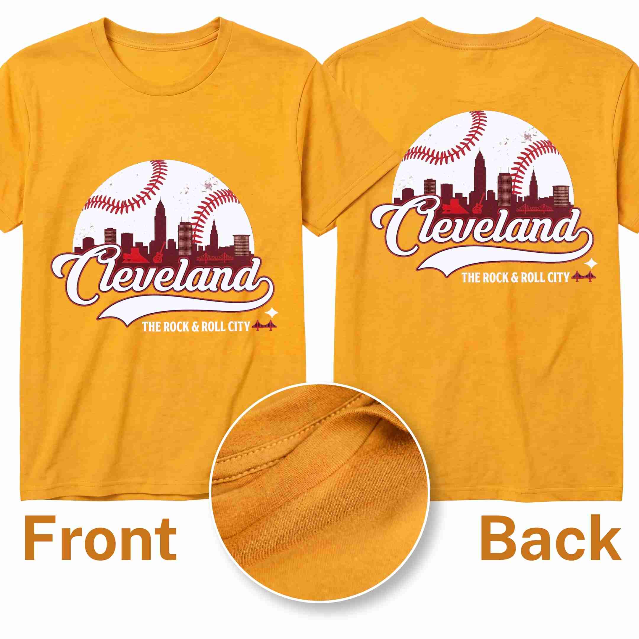 [ALL STATE] Baseball Tee 2026 - Washington N2 S Yellow - GAMEDEI