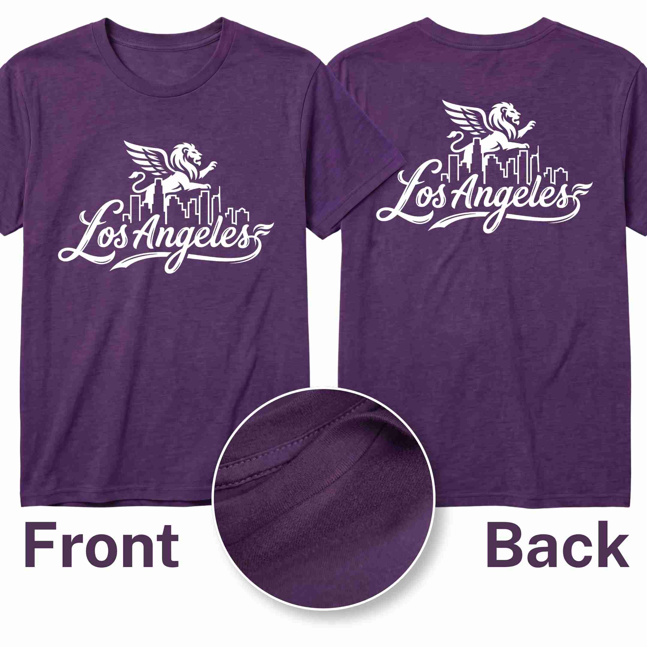 [ALL STATE] Baseball Tee 2026 - Los Angeles [Winged Lion] S Purple - GAMEDEI