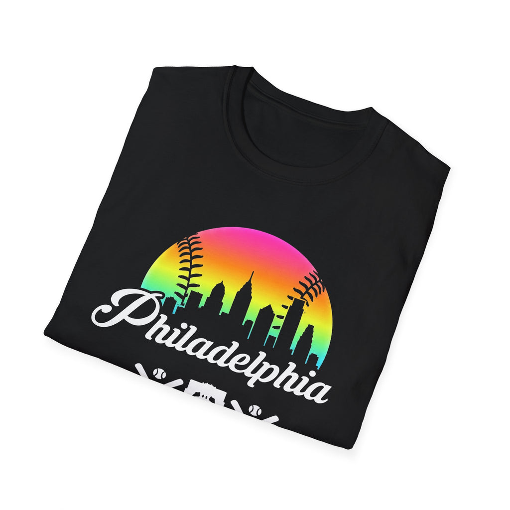 Philadelphia NE Baseball Tee 2026 - Colorful, printed on both the front and back