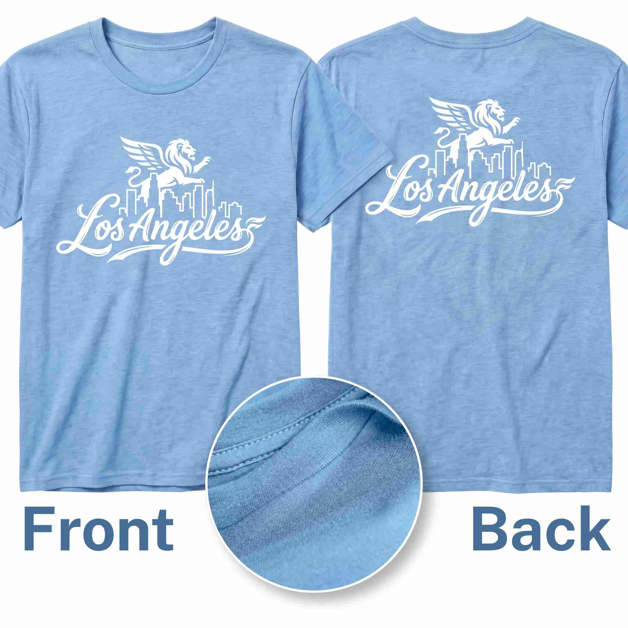 [ALL STATE] Baseball Tee 2026 - Los Angeles [Winged Lion] S Sky - GAMEDEI