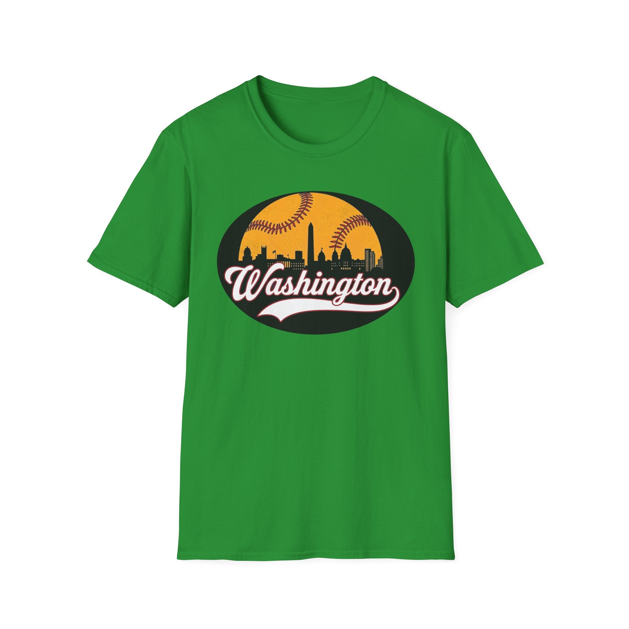 Washington Baseball Tee 2026 N2 - Colorful, printed on both the front and back.