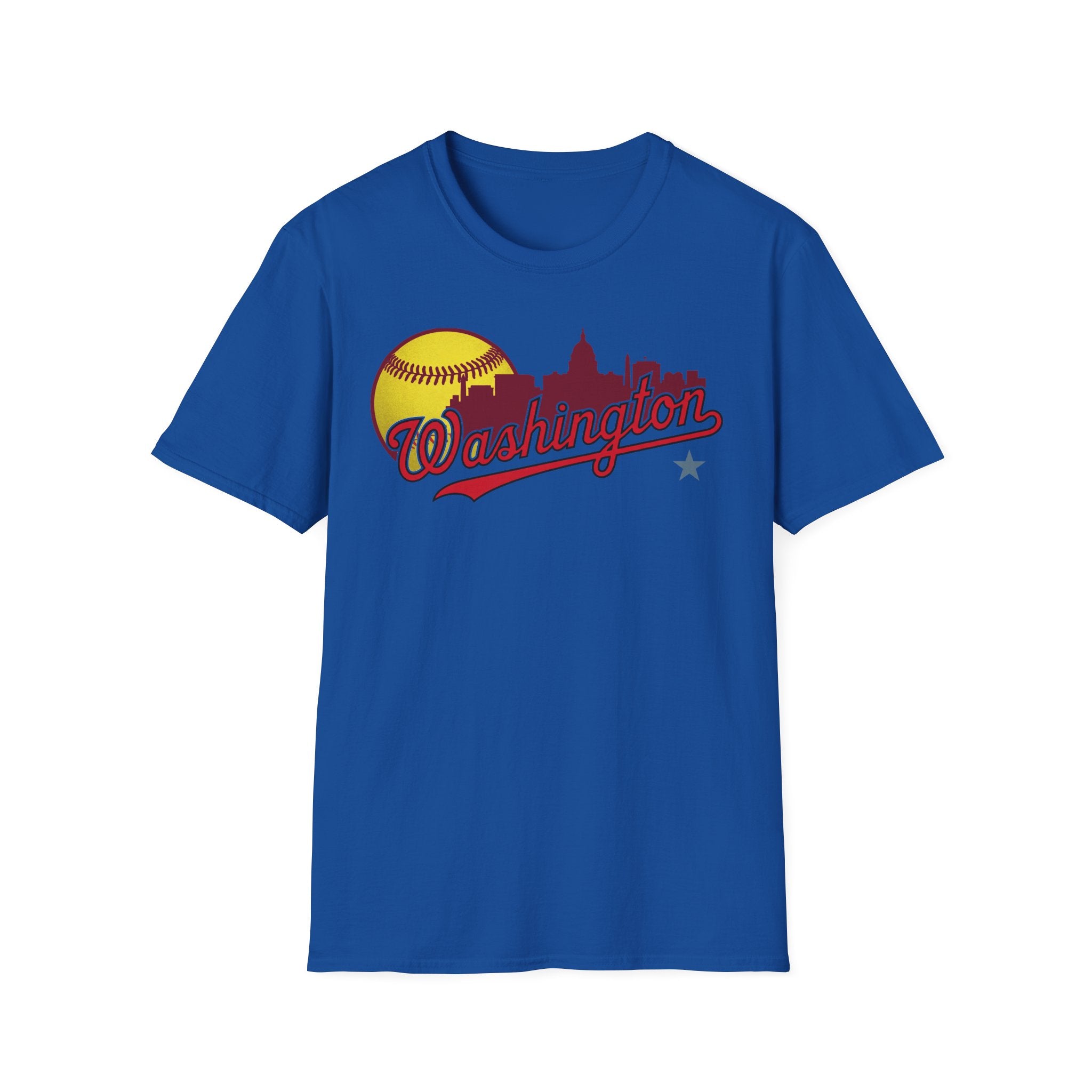 Washington Baseball Tee 2026 - N1 - Colorful, printed on both the front and back.