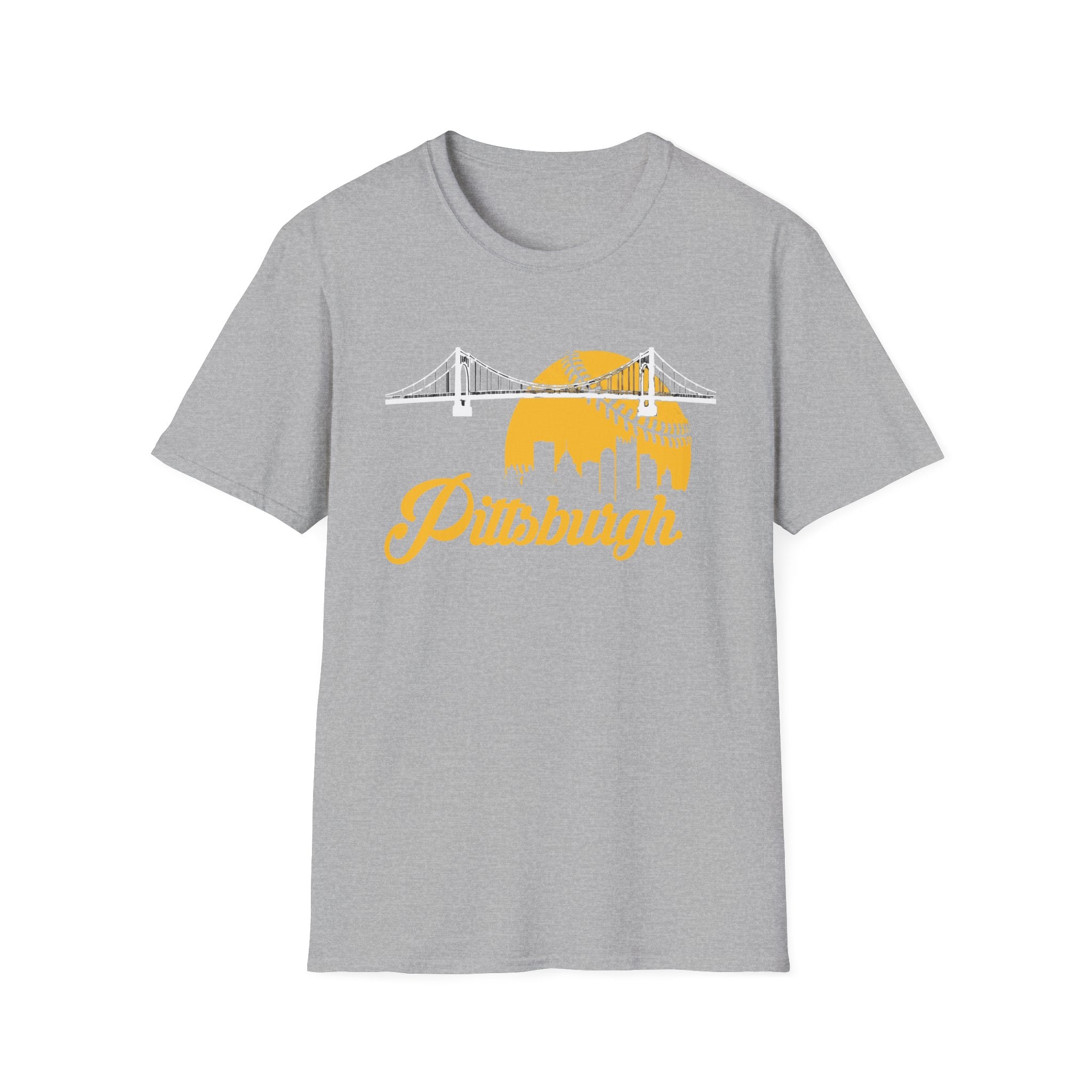 Pittsburgh Baseball Tee 2026 - N2 - Colorful, printed on both the front and back.