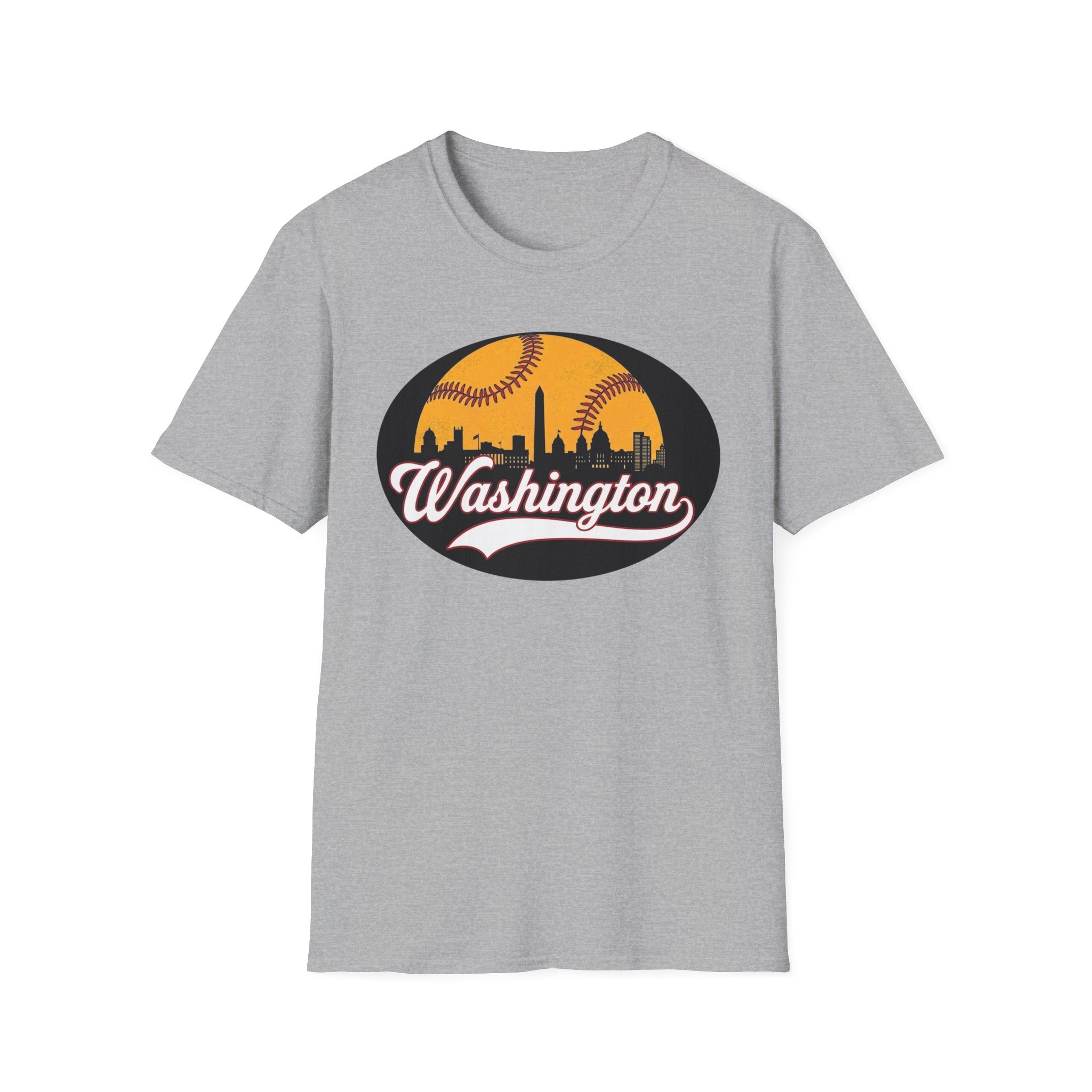 Washington Baseball Tee 2026 N2 - Colorful, printed on both the front and back.