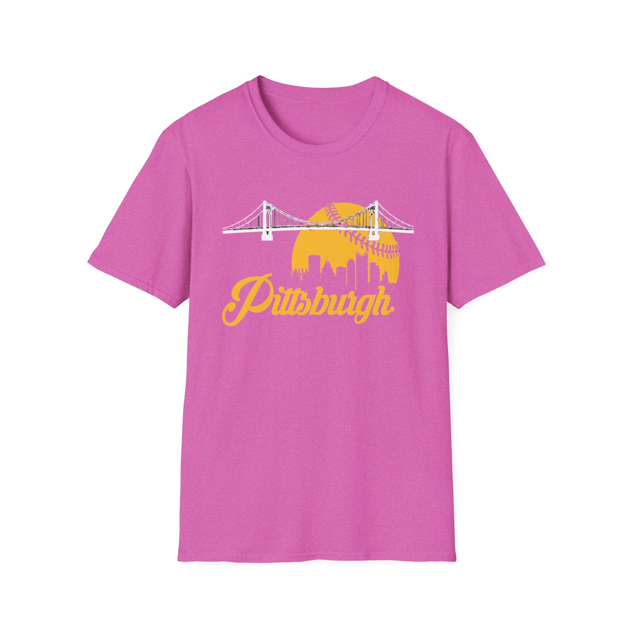 Pittsburgh Baseball Tee 2026 - N2 - Colorful, printed on both the front and back.