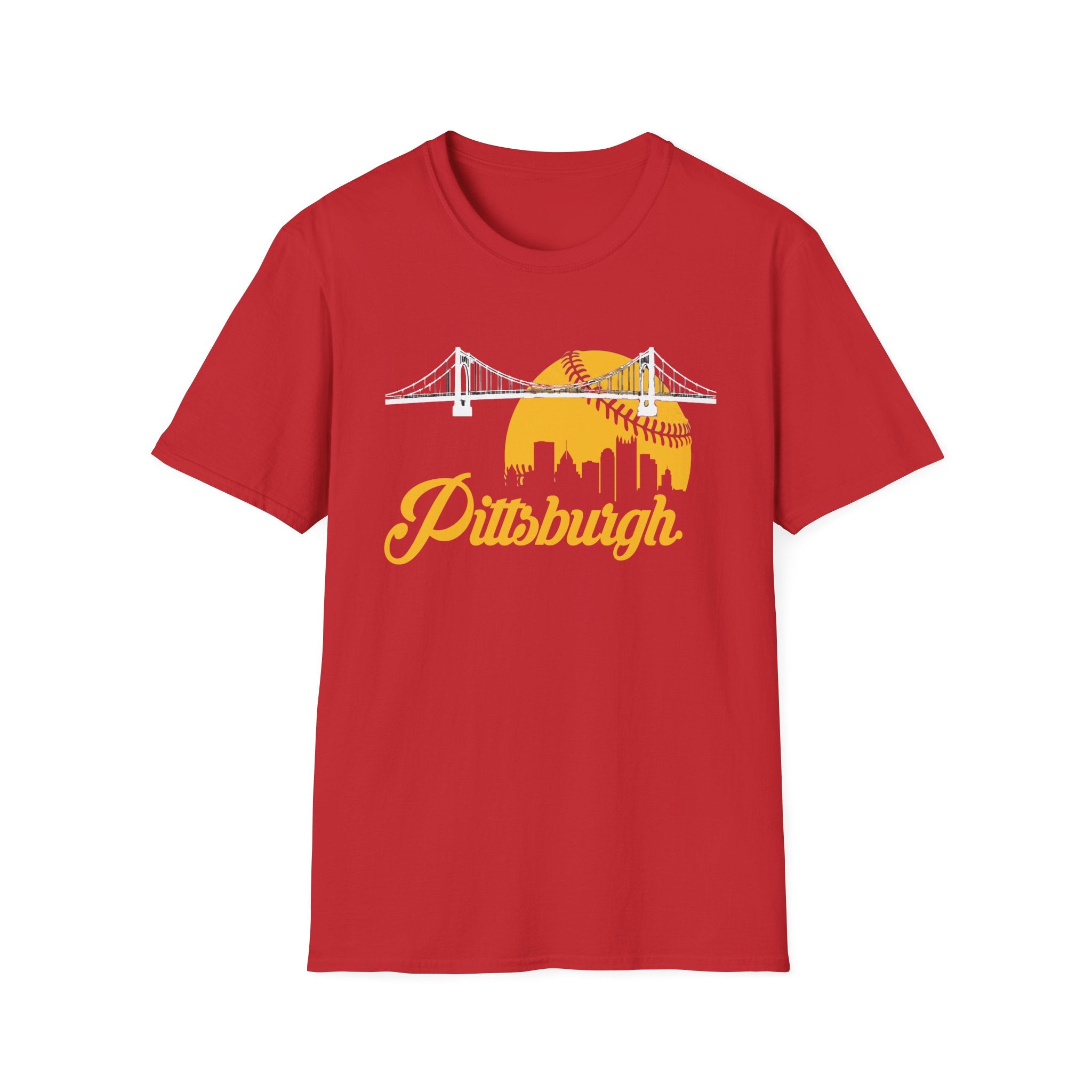 Pittsburgh Baseball Tee 2026 - N2 - Colorful, printed on both the front and back.