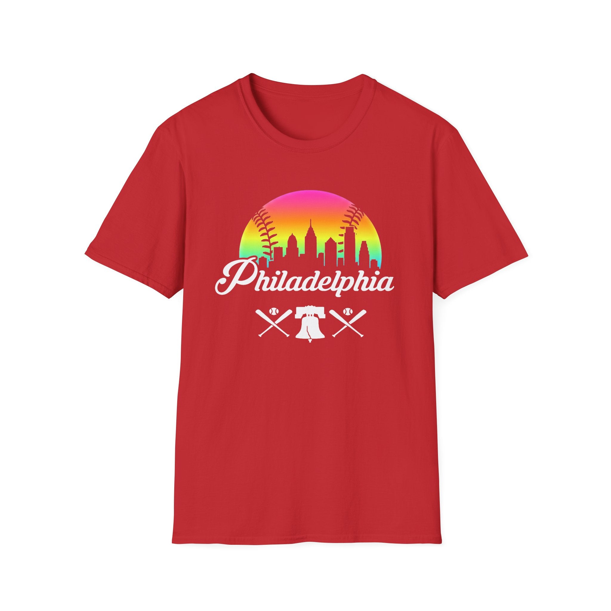 Philadelphia NE Baseball Tee 2026 - Colorful, printed on both the front and back