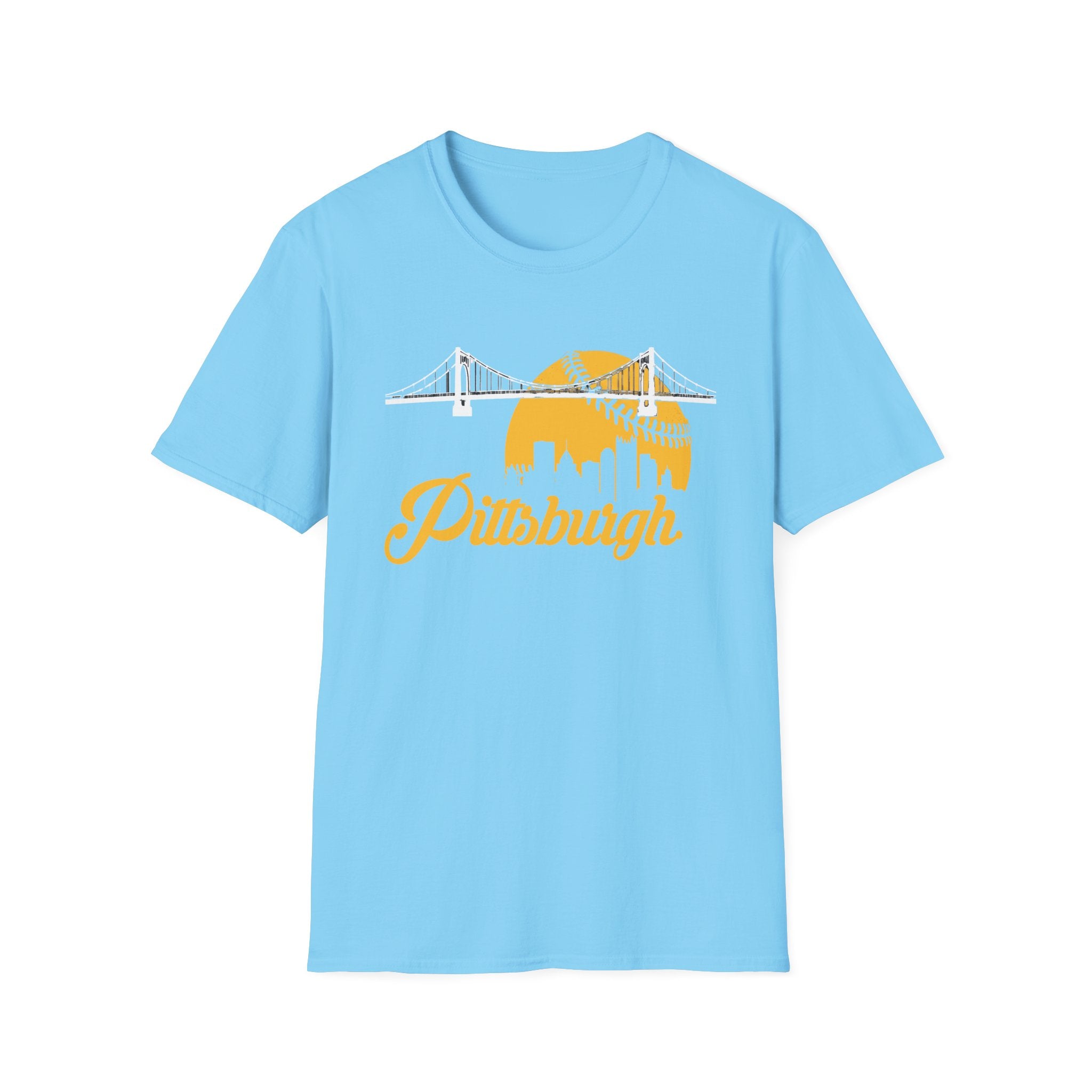Pittsburgh Baseball Tee 2026 - N2 - Colorful, printed on both the front and back.